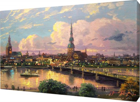 Картина на холсте 68х109 Ф138